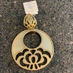 Lia Sophia Gold Tone Pendant